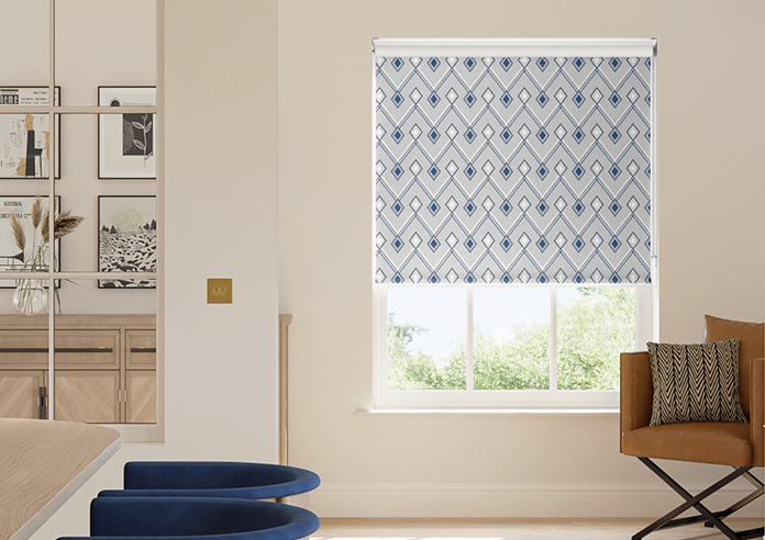 Roaring 20s, Sapphire - Roller Blind - Image 3